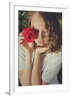A Rose with No Name-Michalina Wozniak-Framed Photographic Print