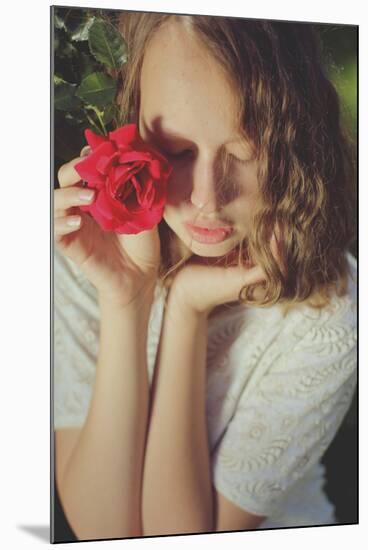 A Rose with No Name-Michalina Wozniak-Mounted Photographic Print