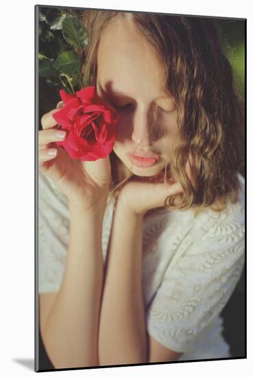 A Rose with No Name-Michalina Wozniak-Mounted Photographic Print