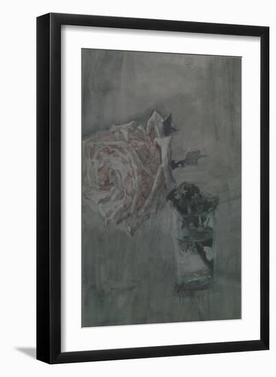 A Rose-Mikhail Alexandrovich Vrubel-Framed Giclee Print