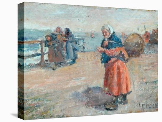 A Ross-shire Fishwife-Harry Fidler-Stretched Canvas