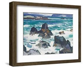 A Rough Day, Iona-Samuel John Peploe-Framed Giclee Print