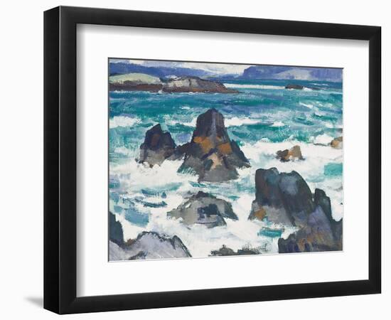 A Rough Day, Iona-Samuel John Peploe-Framed Giclee Print