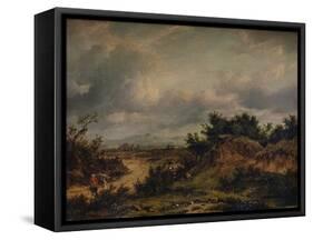 A Rough Road, 1826-Patrick Nasmyth-Framed Stretched Canvas