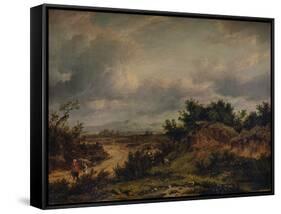 A Rough Road, 1826-Patrick Nasmyth-Framed Stretched Canvas