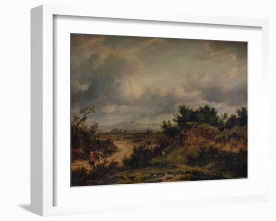 A Rough Road, 1826-Patrick Nasmyth-Framed Giclee Print