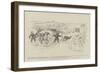 A Rough Time for the Imperial Yeomanry, a Scouting Incident Near Derdeport-Charles Edwin Fripp-Framed Giclee Print