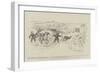 A Rough Time for the Imperial Yeomanry, a Scouting Incident Near Derdeport-Charles Edwin Fripp-Framed Giclee Print