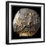 A Round Medallion Plate Describing Cybele, 2th Century BC-null-Framed Photographic Print