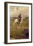 A Roundhead on Horseback-Ernest Crofts-Framed Giclee Print