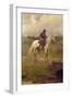 A Roundhead on Horseback-Ernest Crofts-Framed Giclee Print