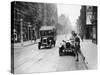 A Rover 1928 10/25 Hp Sports Car Parked in a London Street, 1931-null-Stretched Canvas