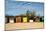 A Row of Beach Changing Huts-Will Wilkinson-Mounted Photographic Print