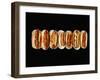 A Row of Hot Dogs-Jim Norton-Framed Photographic Print