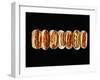 A Row of Hot Dogs-Jim Norton-Framed Photographic Print