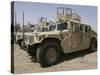 A Row of Humvees from Task Force Military Police-Stocktrek Images-Stretched Canvas