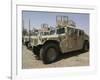 A Row of Humvees from Task Force Military Police-Stocktrek Images-Framed Photographic Print