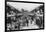 A Row of Shops in Asakusa, Tokyo, 20th Century-null-Framed Giclee Print