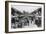 A Row of Shops in Asakusa, Tokyo, 20th Century-null-Framed Giclee Print