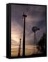 A Row of Wind Turbines-Charlie Riedel-Framed Stretched Canvas