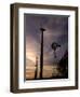 A Row of Wind Turbines-Charlie Riedel-Framed Premium Photographic Print