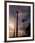 A Row of Wind Turbines-Charlie Riedel-Framed Photographic Print