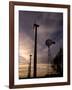 A Row of Wind Turbines-Charlie Riedel-Framed Photographic Print