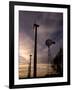 A Row of Wind Turbines-Charlie Riedel-Framed Photographic Print