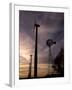 A Row of Wind Turbines-Charlie Riedel-Framed Photographic Print