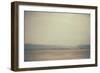 A Row of Wooden Posts on a Beach-Clive Nolan-Framed Photographic Print