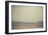 A Row of Wooden Posts on a Beach-Clive Nolan-Framed Photographic Print