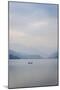 A Rowboat on Phewa Tal (Phewa Lake), Pokhara, Nepal, Asia-Andrew Taylor-Mounted Photographic Print