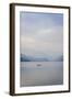 A Rowboat on Phewa Tal (Phewa Lake), Pokhara, Nepal, Asia-Andrew Taylor-Framed Photographic Print