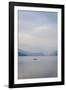 A Rowboat on Phewa Tal (Phewa Lake), Pokhara, Nepal, Asia-Andrew Taylor-Framed Photographic Print