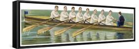 A Rowing 'Eight'-null-Framed Stretched Canvas