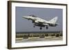 A Royal Air Force Typhoon Fgr4 Landing at Konya Air Base, Turkey-Stocktrek Images-Framed Photographic Print