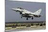A Royal Air Force Typhoon Fgr4 Landing at Konya Air Base, Turkey-Stocktrek Images-Mounted Photographic Print