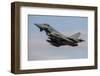 A Royal Air Force Typhoon Fighter Jet Taking Off-Stocktrek Images-Framed Photographic Print