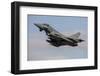 A Royal Air Force Typhoon Fighter Jet Taking Off-Stocktrek Images-Framed Photographic Print