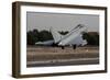 A Royal Air Force Typhoon Fighter Plane Taking Off-Stocktrek Images-Framed Photographic Print