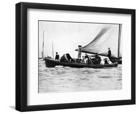 A Royal and Imperial Party at Cowes, 1910-Sport & General-Framed Giclee Print