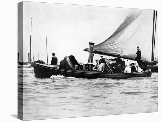 A Royal and Imperial Party at Cowes, 1910-Sport & General-Stretched Canvas