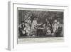 A Royal Family Party at Osborne, August 1898-null-Framed Giclee Print