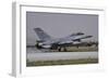 A Royal Jordanian Air Force F-16Am Aircraft Landing at Konya Air Base, Turkey-Stocktrek Images-Framed Photographic Print