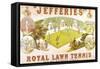 A Royal Lawn Tennis Set for 4 Players Made by Jefferies, Woolwich, circa 1875-null-Framed Stretched Canvas