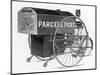 A Royal Mail Parcels Post Delivery Tricycle-null-Mounted Art Print