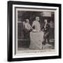 A Royal Model at Budapest-null-Framed Giclee Print