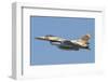 A Royal Moroccan Air Force F-16 Block 52+ Flying Above Morocco-Stocktrek Images-Framed Photographic Print