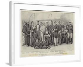 A Royal Naval Lieutenant-Frank Dadd-Framed Giclee Print