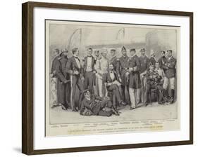 A Royal Naval Lieutenant-Frank Dadd-Framed Giclee Print